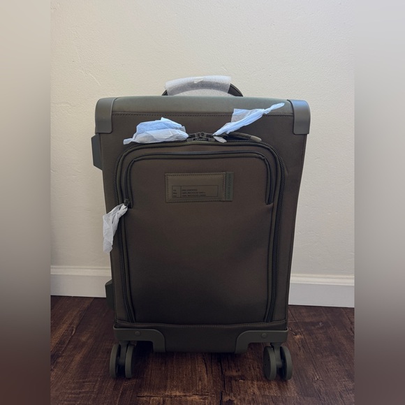 Dagne Dover Olive Green Carry-On Suitcase - Picture 3 of 3